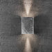 Buy Up / Down Wall Lights Australia Fold Up & Down Wall 2 Lights W105mm Galvanized 3000K - 2019041031
