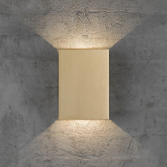 Buy Up / Down Wall Lights Australia Fold Up & Down Wall 2 Lights W148mm Brass 3000K - 2019051035