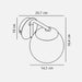 Buy Wall Sconce Australia Grant Wall Sconce Black Metal - 47091003