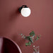 Buy Wall Sconce Australia Grant Wall Sconce Black Metal - 47091003