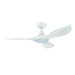 Buy DC Ceiling Fans With Light Australia Noosa 46" DC Fan ABS Light Matt White - 204801