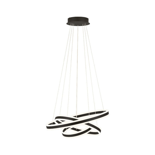 Buy LED Pendants Australia Tonarella 177W LED Pendant Black / Satined - 205027