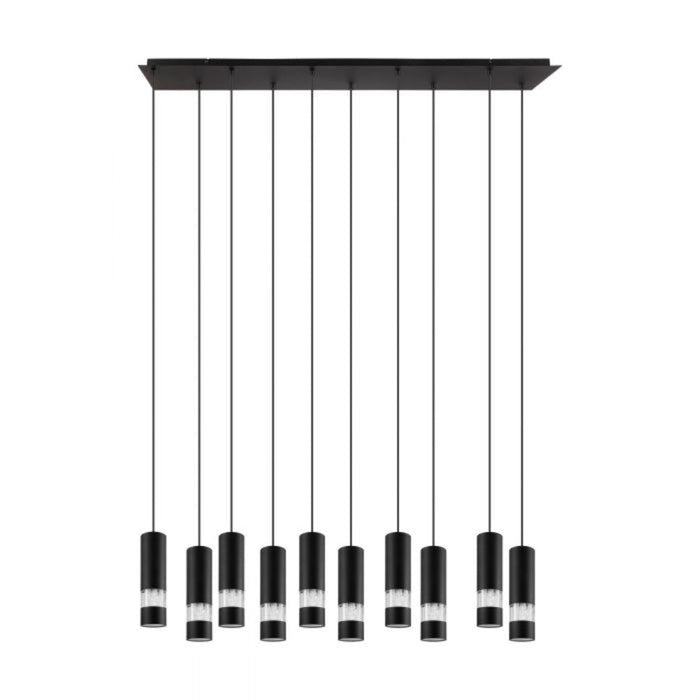 Buy Island Pendant Lights Australia Bernabeta 10 LED Pendant Black Steel - 205309
