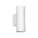 Buy Wall Sconce Australia Passa 2 Up and Down LED Wall Light 2x5W 4000K White Steel - 205319