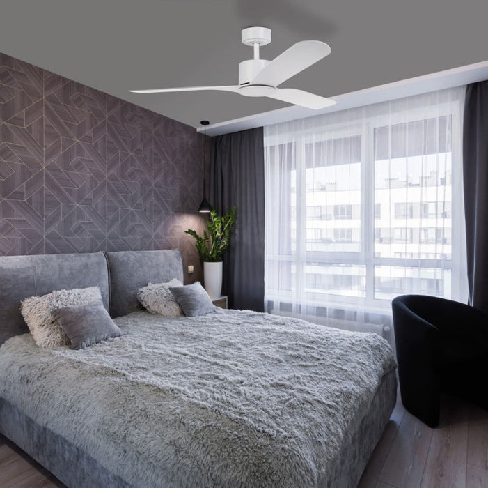 Buy DC Ceiling Fans Australia ILUKA DC Ceiling Fan 52" Matt White - 20537701