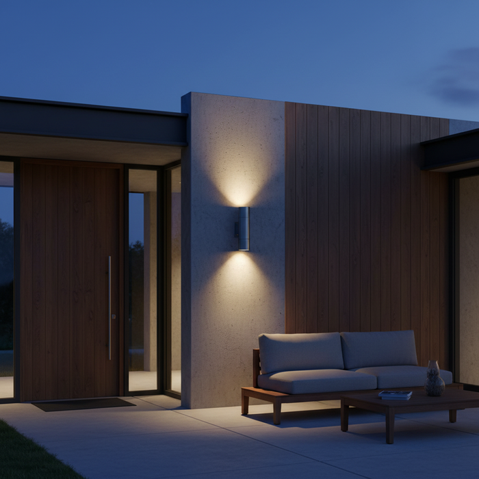 Walsh Wall Light Stainless Steel - WALSH EX2-SS