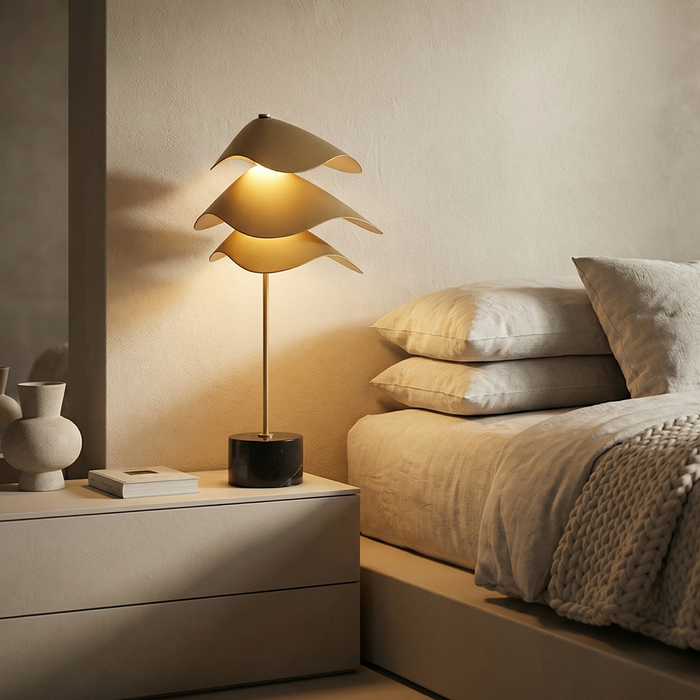 Mapel LED Table Lamp 6W 3000K Antique Brass - MAPEL TL-ABBKM