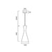 Buy Pendant Lights Australia Flero 20 1 Light Pendant Gold - FLERO PE20-GDB