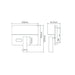 Buy Bedside Reading Lights Australia Charge Bedside Reading Light 4.5W White 3000K - 22698