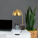 Buy Table Lamps Australia Ortez Table Lamp Antique Gold Iron Black Terrazzo - ORTEZ TL-BKTRZAG