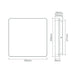 Buy LED Oyster Lights Australia Sunset Square LED Oyster Light W300mm White Polycarbonate 3CCT - 20887