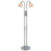Buy Floor Lamps Australia Ray 2 Light Dim Floor Lamp Chrome, White - 72224033