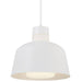 Buy Pendant Lights Australia Emma 25 1 Light Pendant White, Opal - 48853001