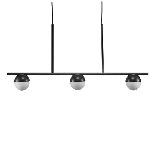 Buy Island Pendant Lights Australia Contina 3 Light Pendant Black, Opal - 2010953003