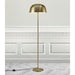 Buy Floor Lamps Australia Cera 1 Light Floor Lamp Brass - 2010244035