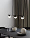 Buy Island Pendant Lights Australia Contina 3 Light Pendant Black, Opal - 2010953003