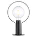 Buy Table Lamps Australia Dean Halo 1 Light Table Lamp Black - 46615003