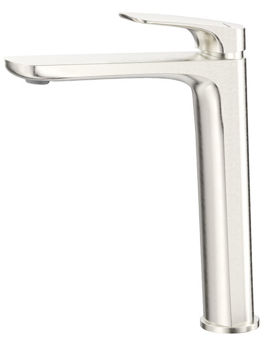Kaza Tall Basin Mixer Brushed Nickel - BMK-9-TALL-BN