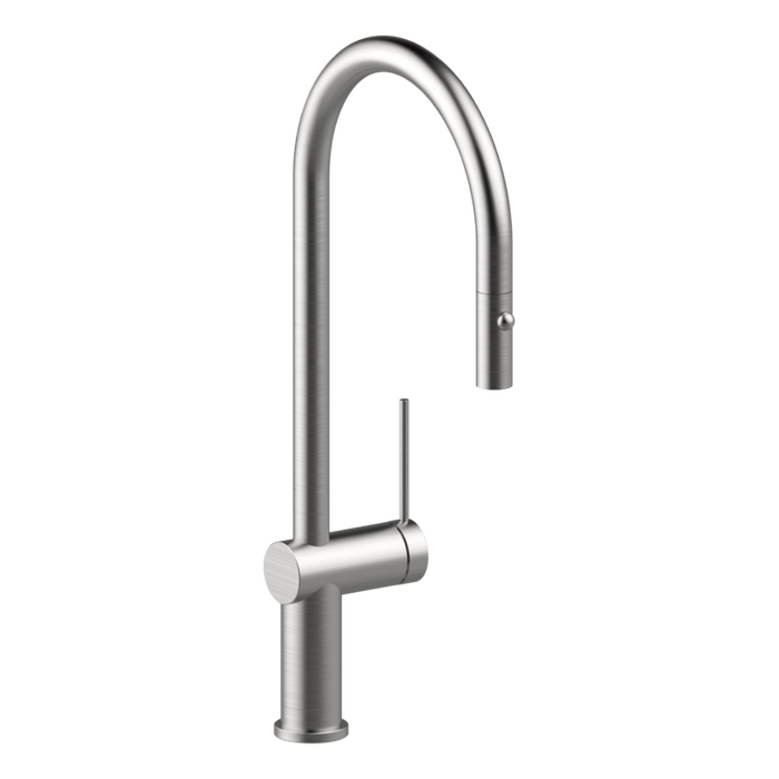 Gusto Pull Out Kitchen Mixer Lead free Brushed Nickel - 400789-BN-LF