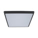 Buy LED Oyster Lights Australia Solar Square LED Oyster Light W400mm Black Polycarbonate 3CCT - 20947