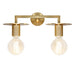 Buy Wall Sconce Australia Inka Wall Sconce 2 Lights Gold - INKA2WGLD