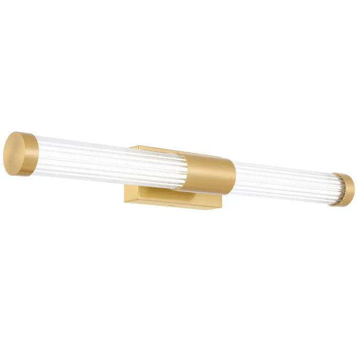 Bremen Twin LED Vanity Light 12W Tri Colour Antique Gold - BREMEN WB2-AG3C