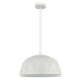 Buy Pendant Lights Australia MARRAKESH Dome Pendant Light White - MARRAKESH08
