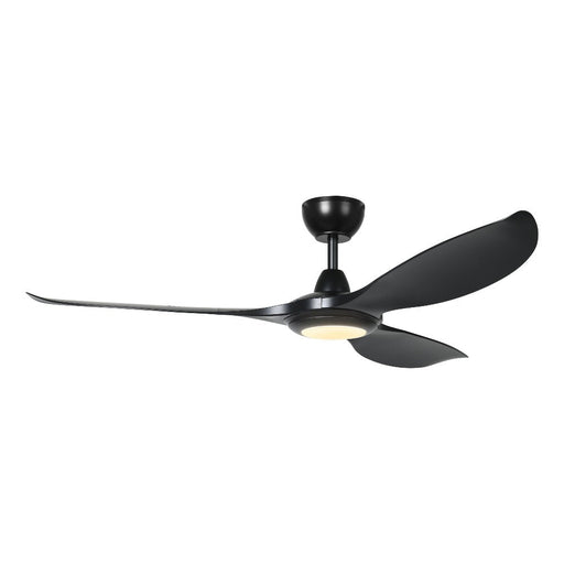 Buy DC Ceiling Fans With Light Australia KURRAWA DC Ceiling Fan 60" Tuneable White LED Light Black - 20618802