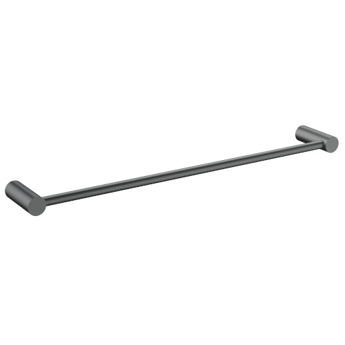 Finesa 600mm Single Towel Rail Gun Metal - 6833GM