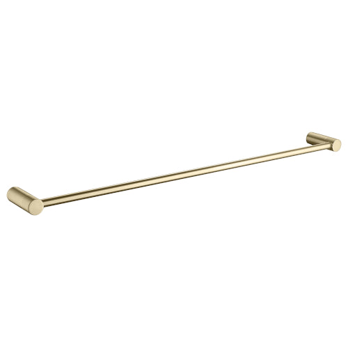Finesa 800mm Single Towel Modern Brass - 6834BB