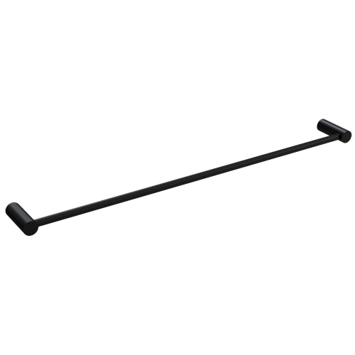 Finesa 800mm Single Towel Matte Black - 6834BL