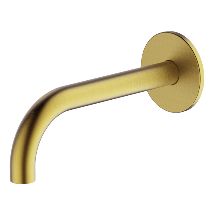Poco 165mm Basin Spout Brushed Brass - 6S-C165-BB