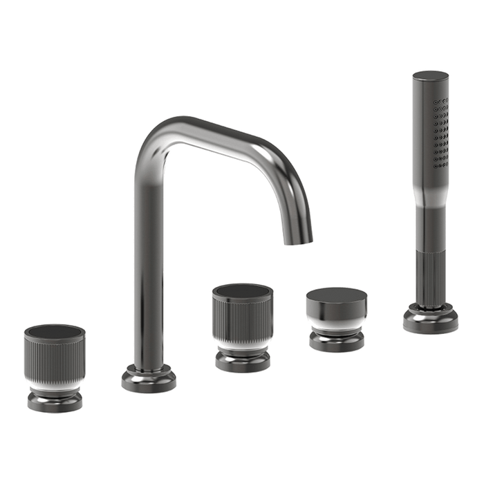 Lumiere Five Piece Bath Mixer Set
