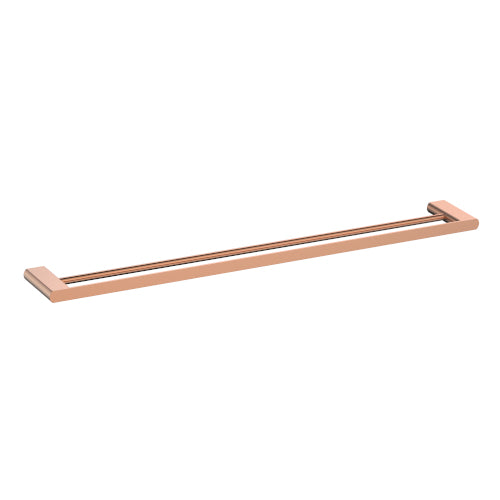 Zoya 800mm Double Towel Rail Rosa - 7832RO