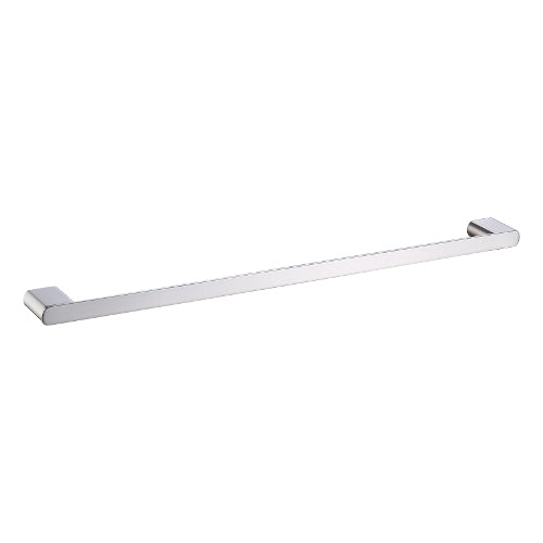 Zoya 600mm Single Towel Rail Brushed Nickel - 7833NP