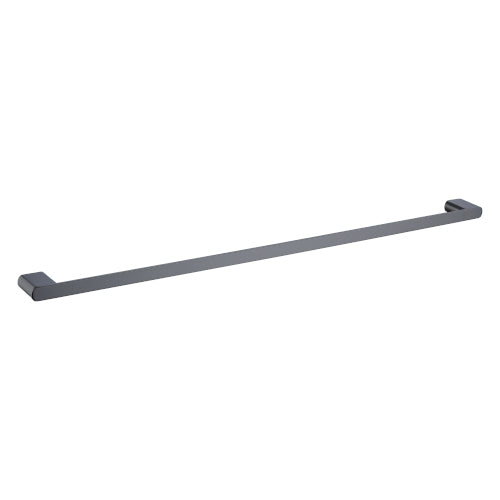 Zoya 800mm Single Towel Rail Gun Metal - 7834GM