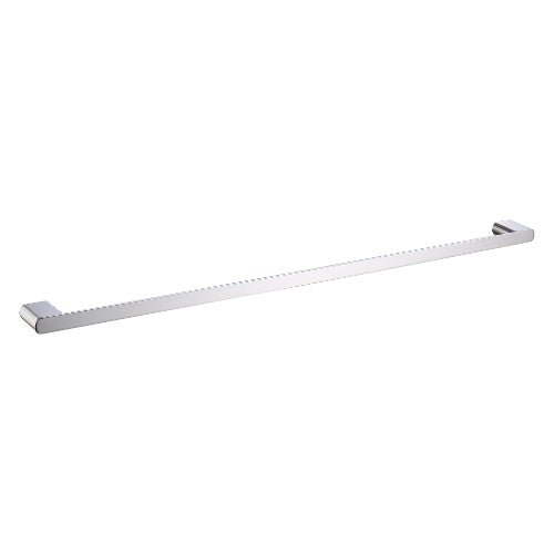 Zoya 800mm Single Towel Rail Brushed Nickel - 7834NP