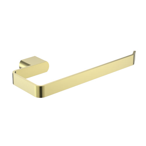 Zoya Towel Stirrup Modern Brass - 7835BB