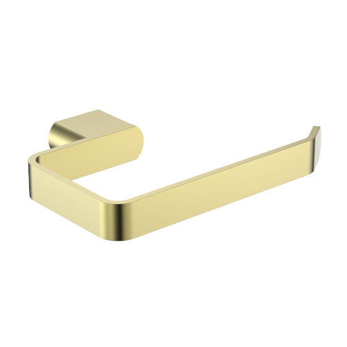 Zoya Toilet Roll Holder Modern Brass - 7836BB