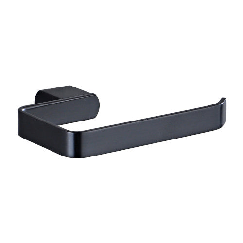Zoya Toilet Roll Holder Matte Black - 7836BL