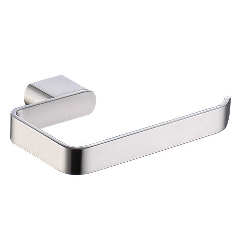 Zoya Toilet Roll Holder Brushed Nickel - 7836NP