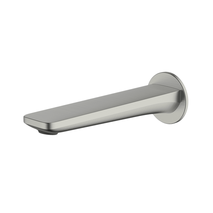 Vela 165mm Spout Brushed Nickel - 7S-C165-BN