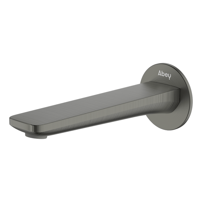 Vela 165mm Wall Spout Lead Free Gun Metal - 7S-C165-GM-LF