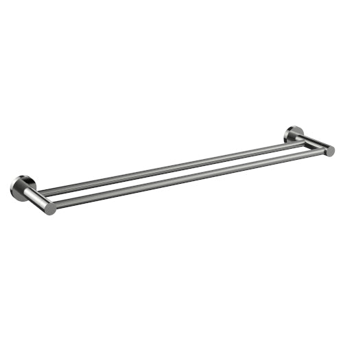 Cioso 596mm Double Towel Rail Brushed Nickel - 88831NP