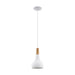 Buy Pendant Lights Australia Sabinar 1 Pendant Light Small White Steel - 96981N