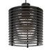 Buy Pendant Lights Australia SEGOVIA Pendant Light Black Steel - 206049