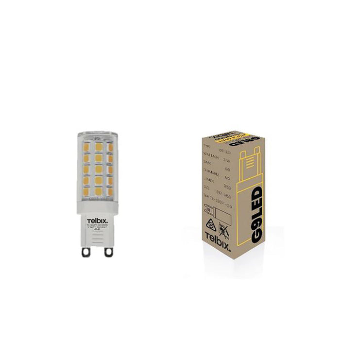 Buy LED Globes Australia LED Globe G9 240V 3W White Polycarbonate 4000K - G G93W32-840