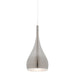 Buy Pendant Lights Australia Aero 1 Light Pendant Satin Chrome - AERO1PSC
