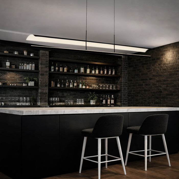 Ariva LED Island Pendant 32W Tri Colour Black - ARIVA PE180-BK