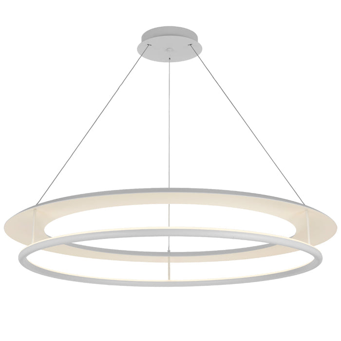 Ariva LED 1060mm Pendant Light 46W Tri Colour White - ARIVA PE106-WH